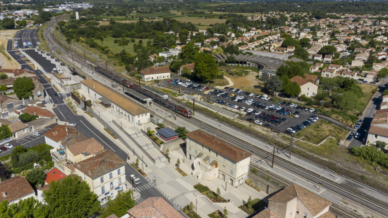 C Amenagement du PEM de Lunel scaled