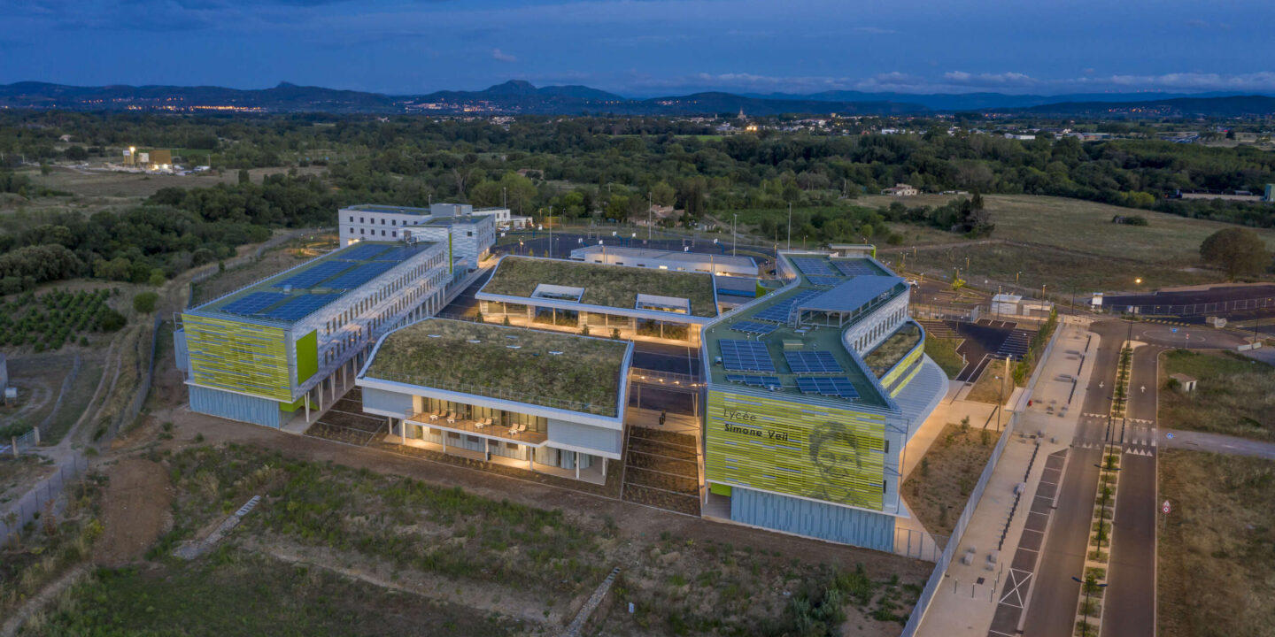 Construction du Lycee Simone Veil a Gignac 199