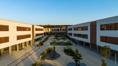 Construction du lycee Lucie Aubrac a Sommieres 2023 07 057