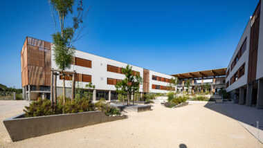 Construction du lycee Lucie Aubrac a Sommieres 2023 07 076