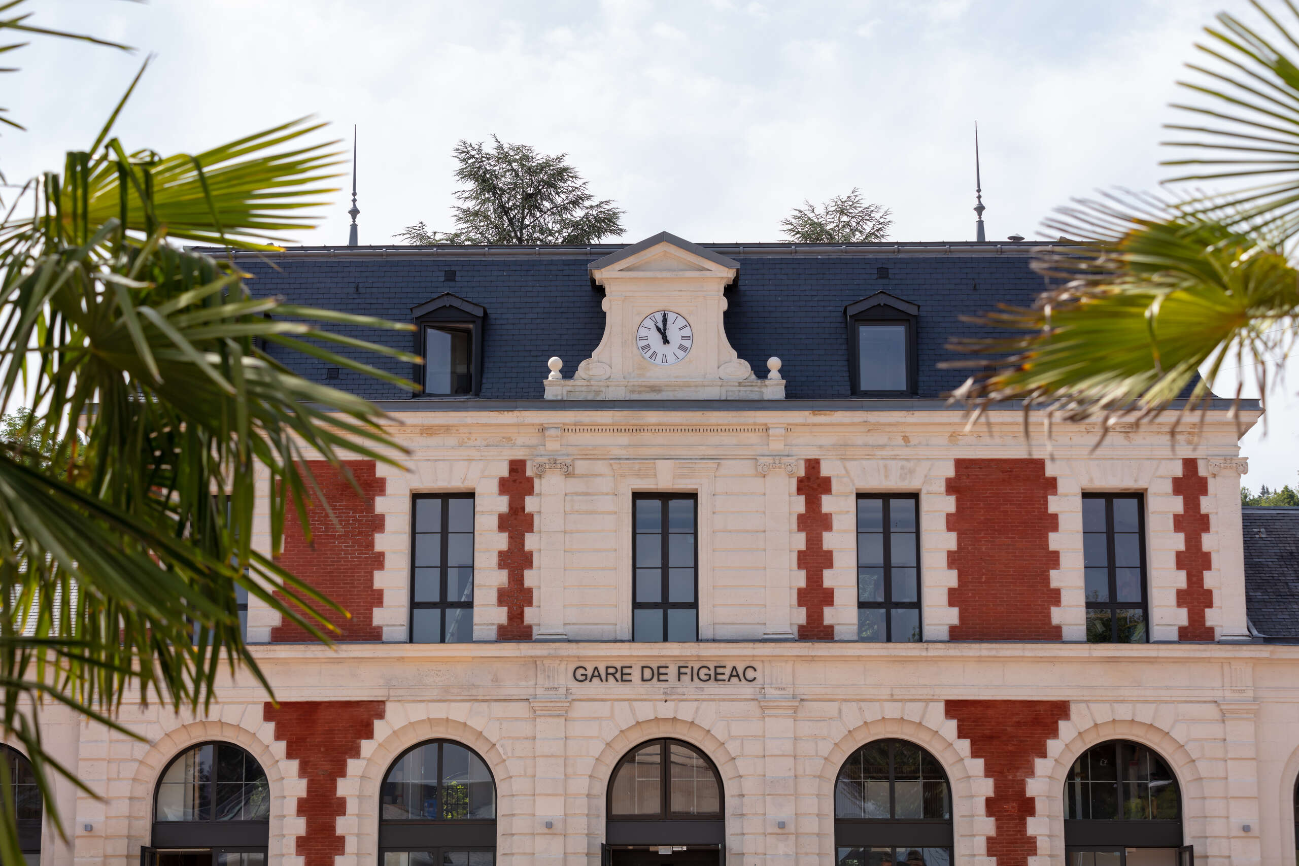 Reconstruction de la Gare de Figeac Arac Occitanie