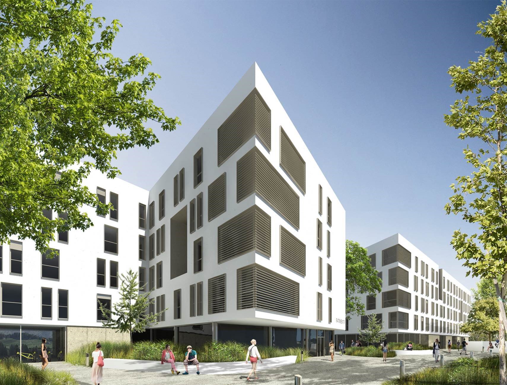 Une résidence étudiante en construction à Toulouse Arac Occitanie