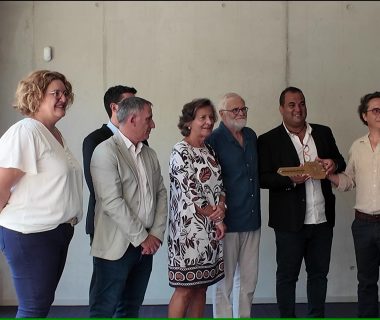 Remise des clés du lycée d'Auterive à Kamel Chibli